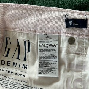 GAP Light Pink Denim Shorts the cutest